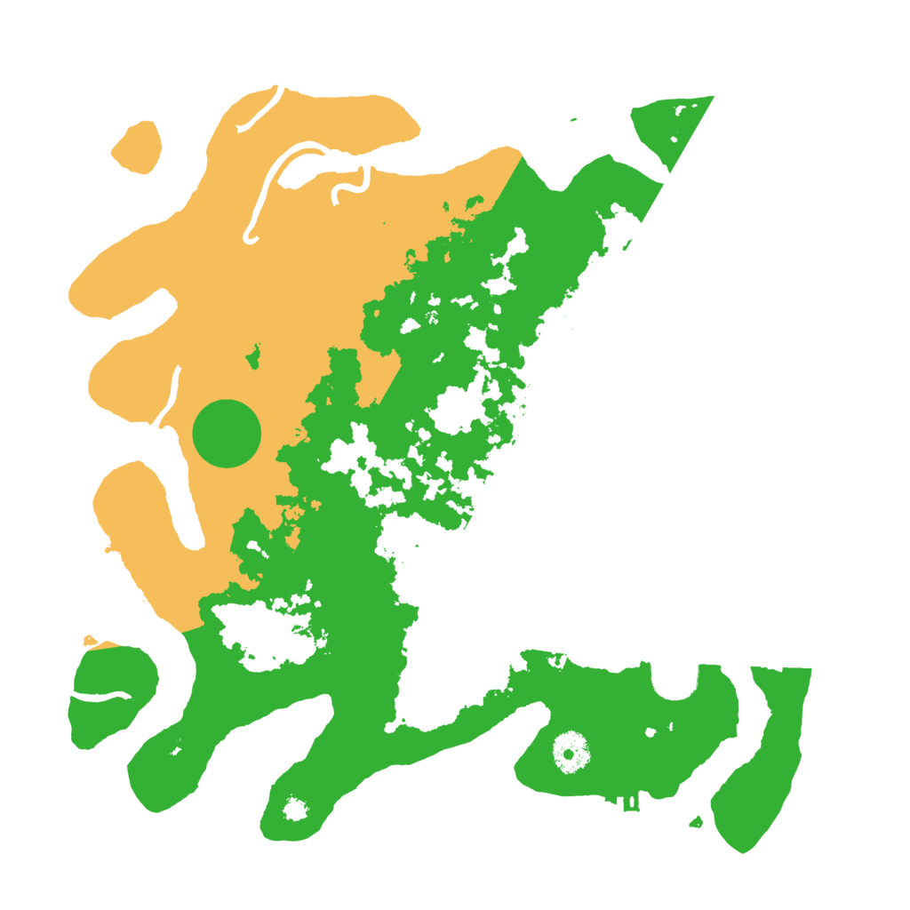 Biome Rust Map: Procedural Map, Size: 3500, Seed: 92447557