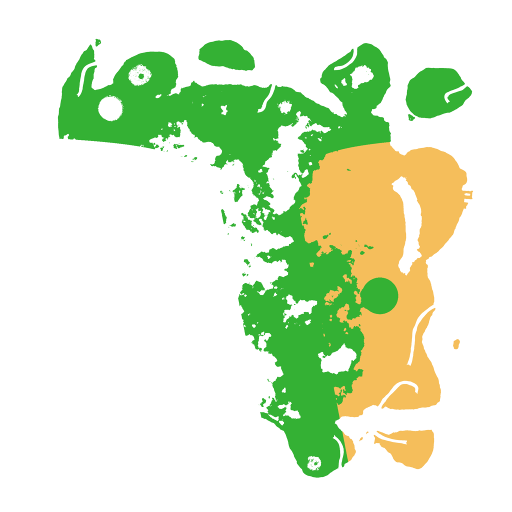 Biome Rust Map: Procedural Map, Size: 3700, Seed: 85187753