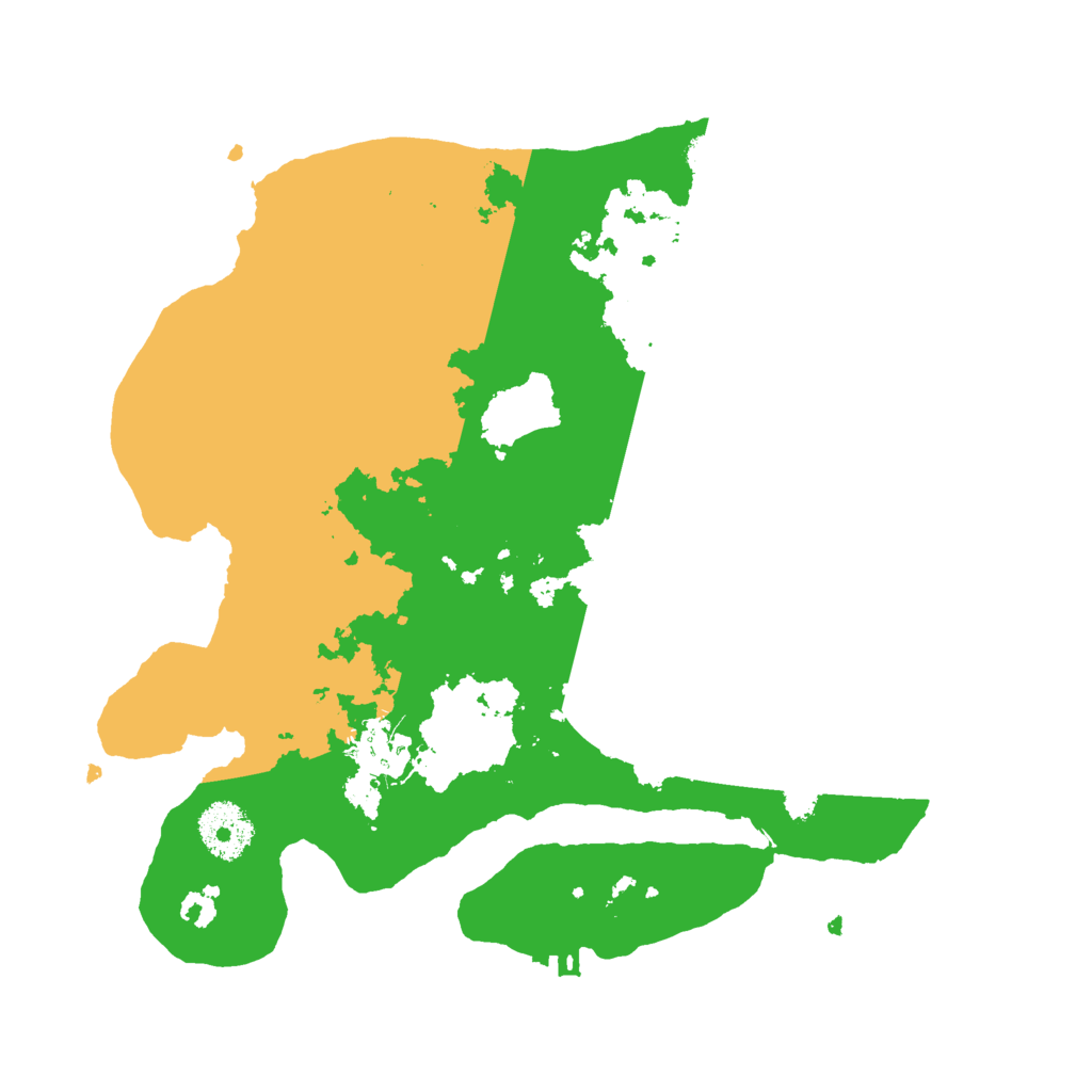 Biome Rust Map: Procedural Map, Size: 3000, Seed: 576