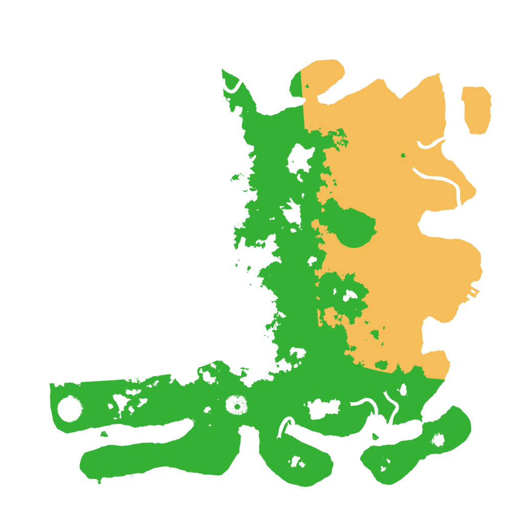 Biome Rust Map: Procedural Map, Size: 3750, Seed: 40420134
