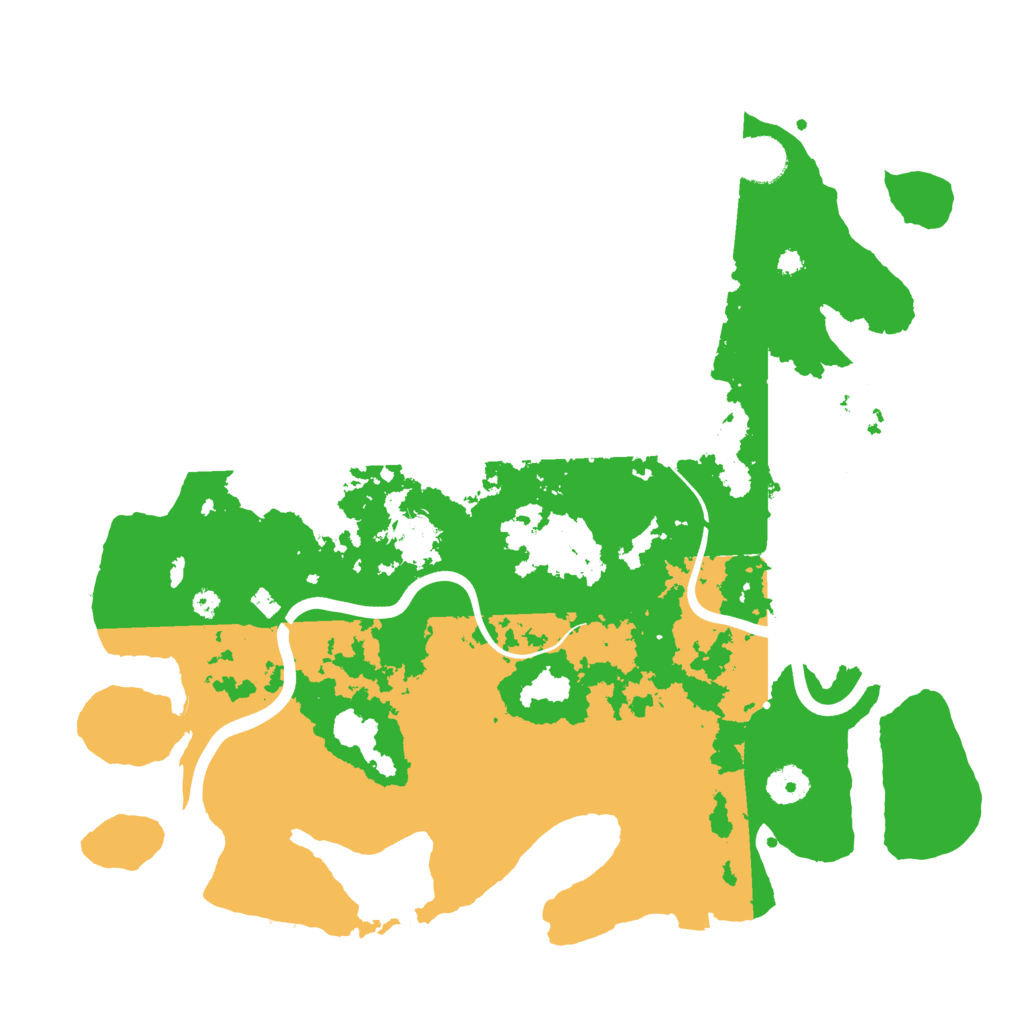 Biome Rust Map: Procedural Map, Size: 3850, Seed: 35413697