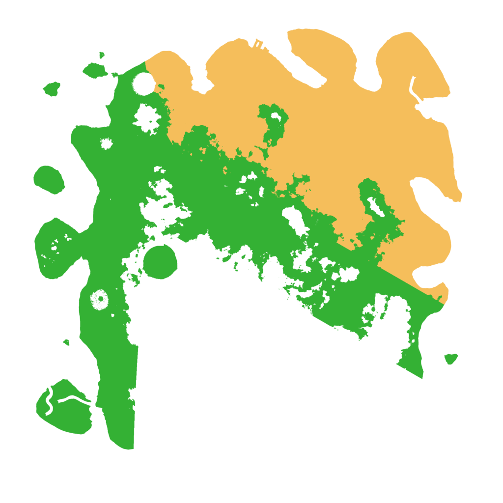 Biome Rust Map: Procedural Map, Size: 4000, Seed: 20925514