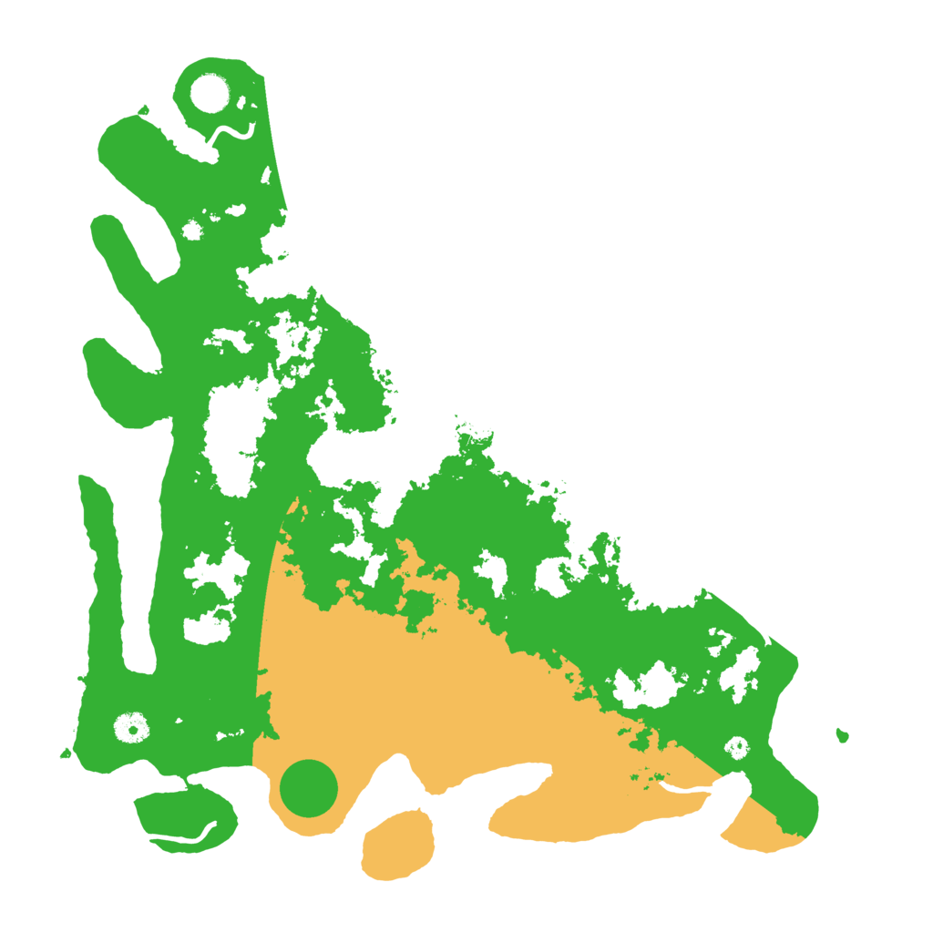 Biome Rust Map: Procedural Map, Size: 4250, Seed: 283915