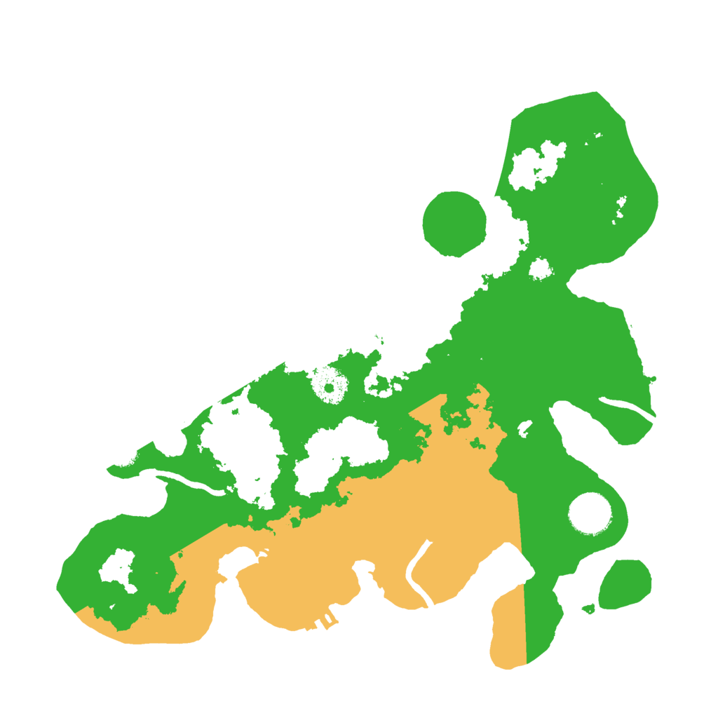 Biome Rust Map: Procedural Map, Size: 3000, Seed: 45678290