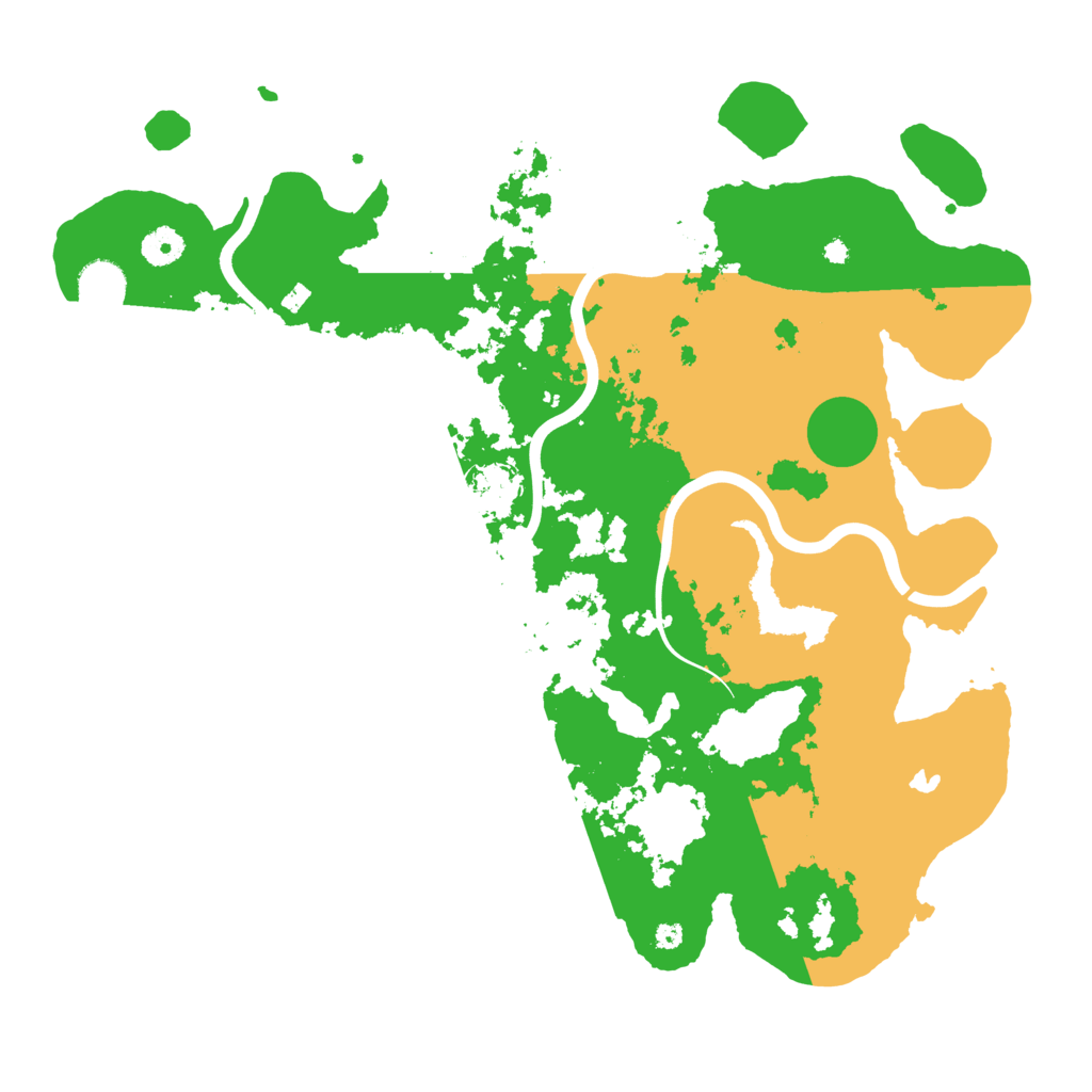 Biome Rust Map: Procedural Map, Size: 4100, Seed: 4540859