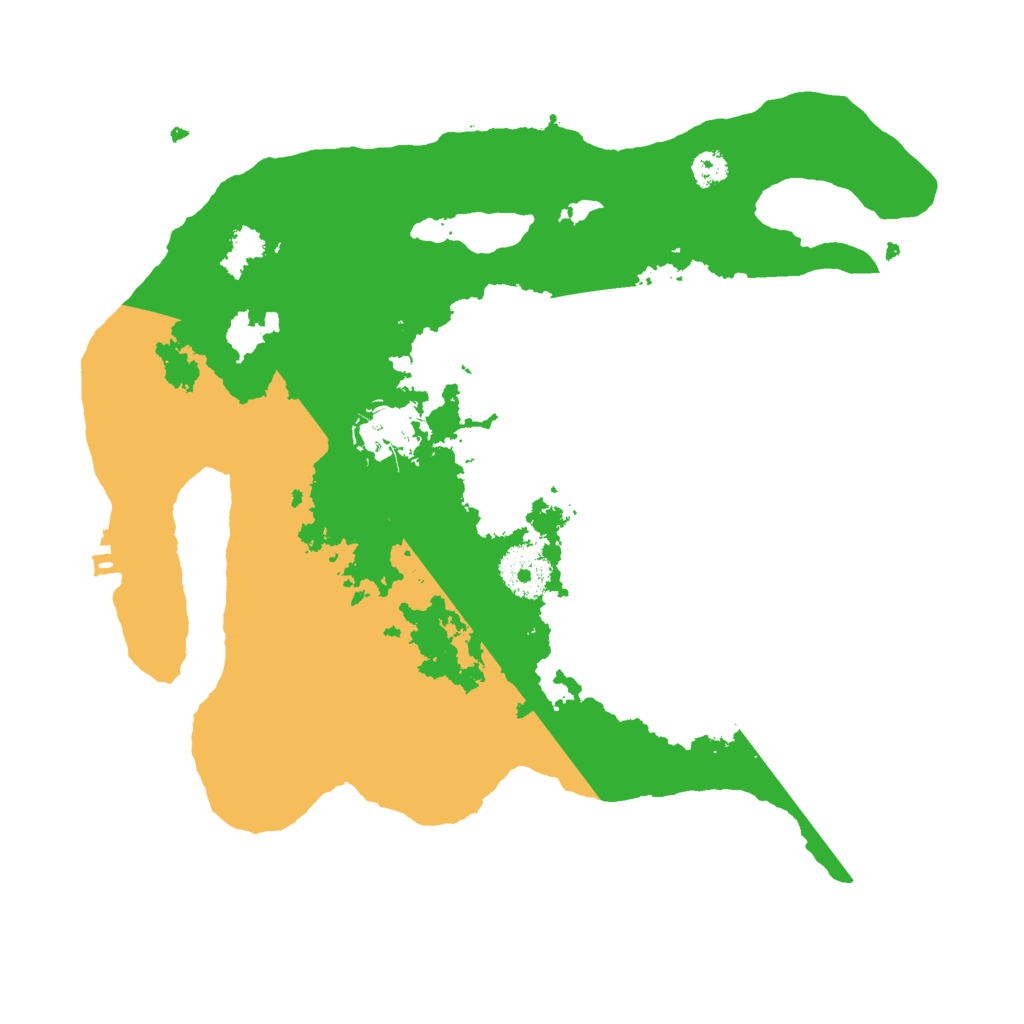 Biome Rust Map: Procedural Map, Size: 3000, Seed: 1051518984