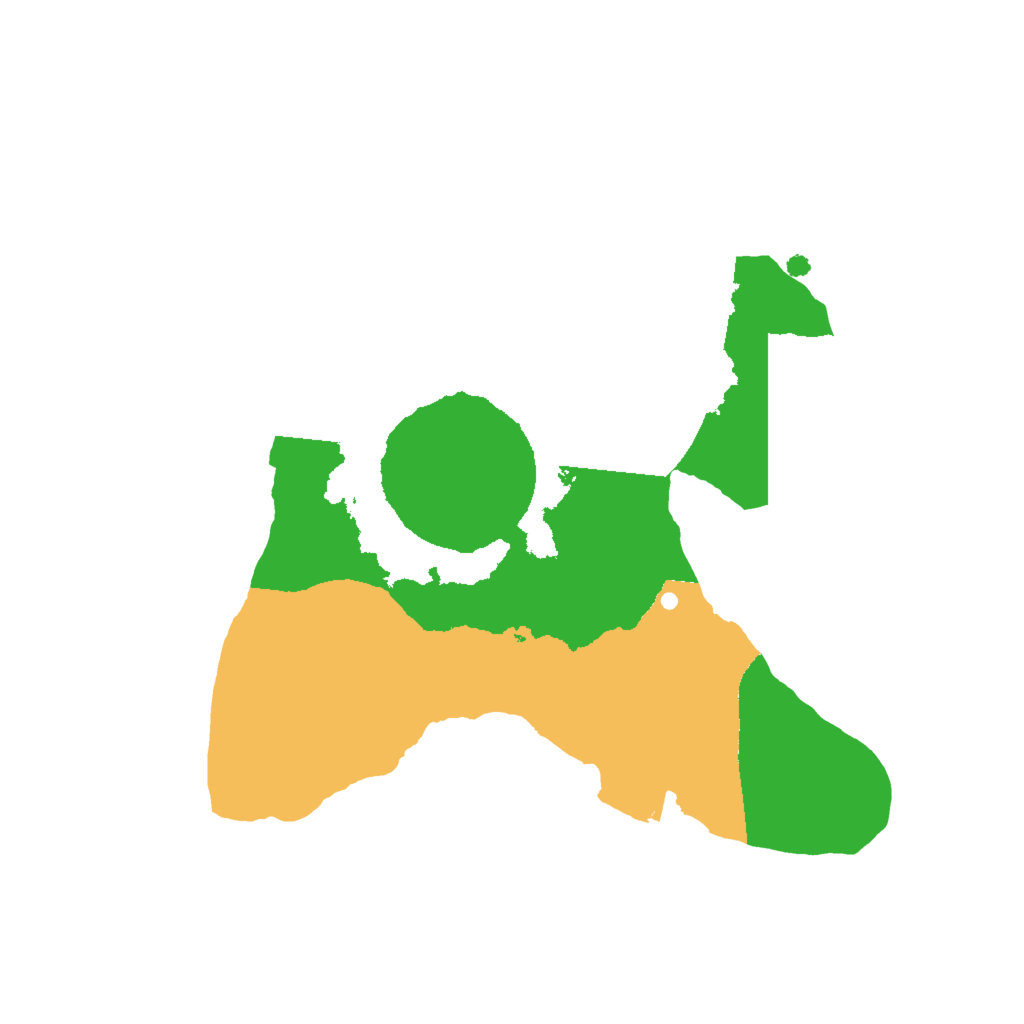 Biome Rust Map: Procedural Map, Size: 1800, Seed: 969629429