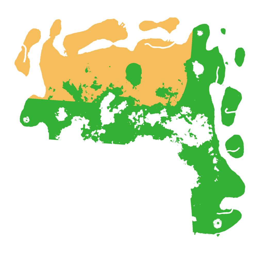 Biome Rust Map: Procedural Map, Size: 4400, Seed: 6772501