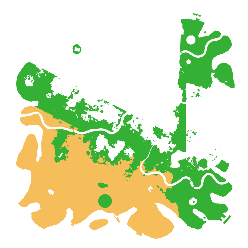 Biome Rust Map: Procedural Map, Size: 4800, Seed: 12144
