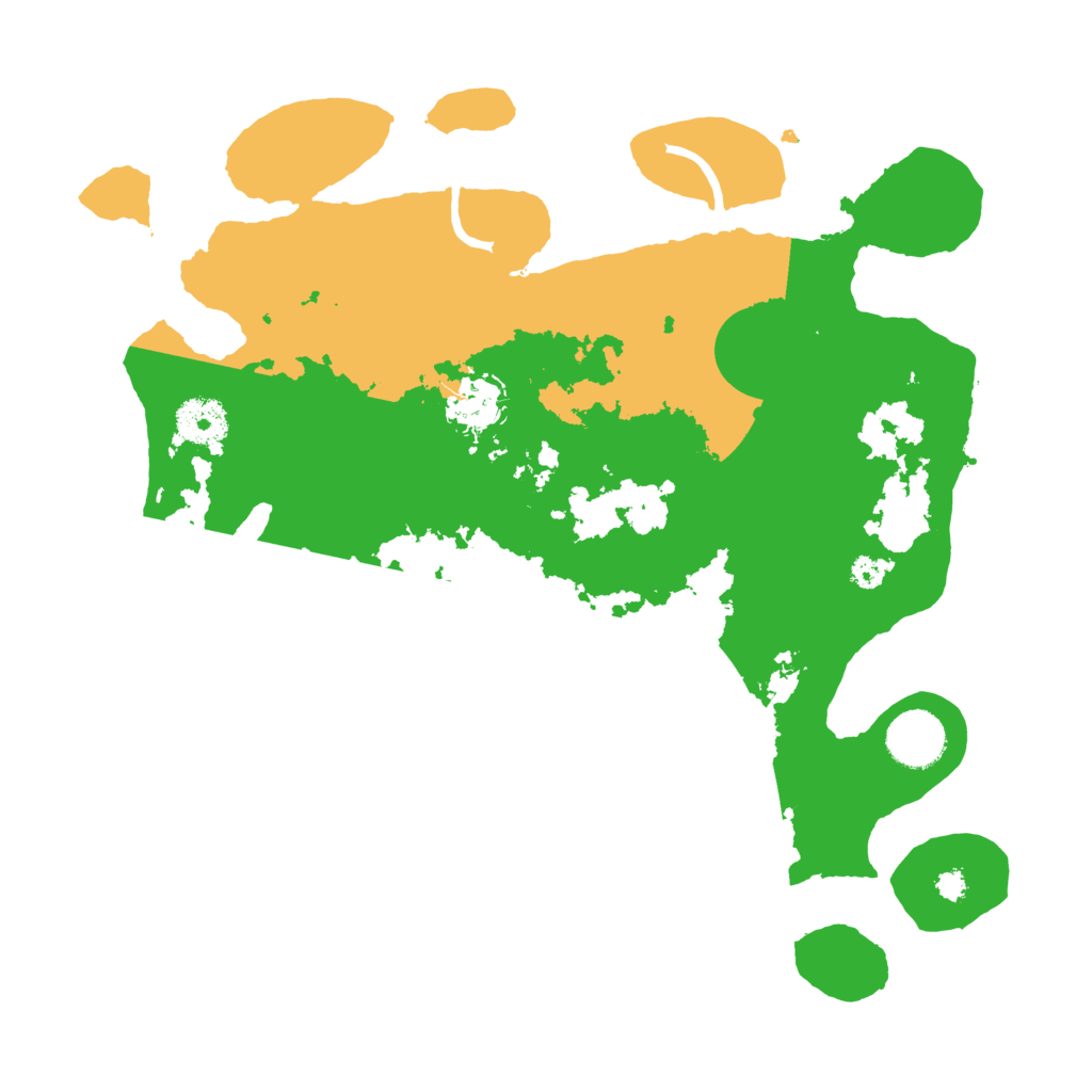 Biome Rust Map: Procedural Map, Size: 3300, Seed: 12321