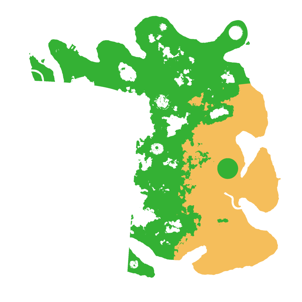 Biome Rust Map: Procedural Map, Size: 3850, Seed: 62792656