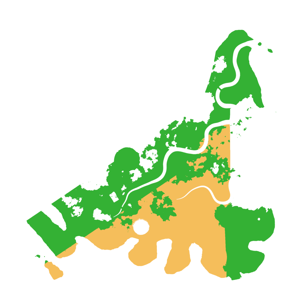 Biome Rust Map: Procedural Map, Size: 3450, Seed: 8175087