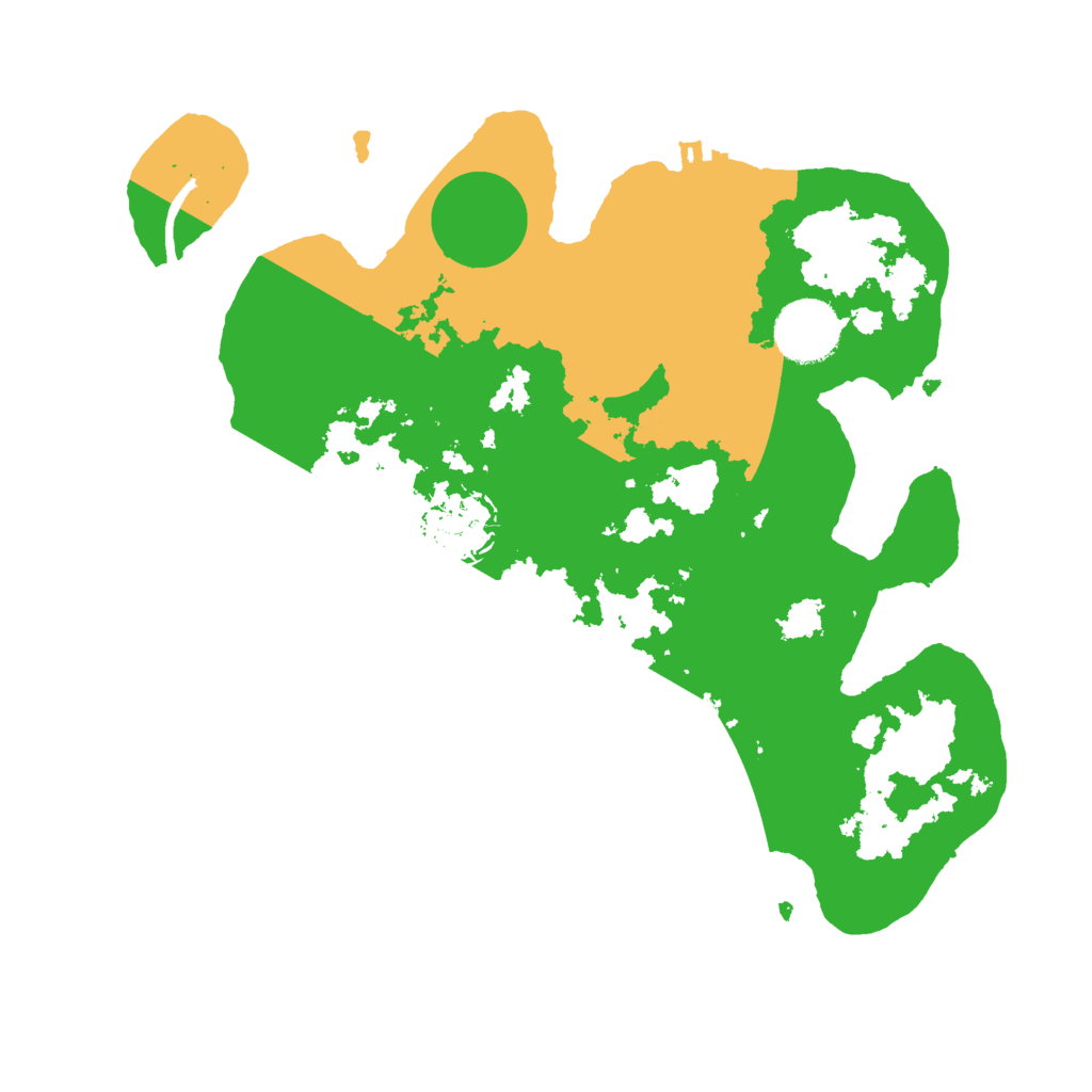 Biome Rust Map: Procedural Map, Size: 3000, Seed: 1391368422