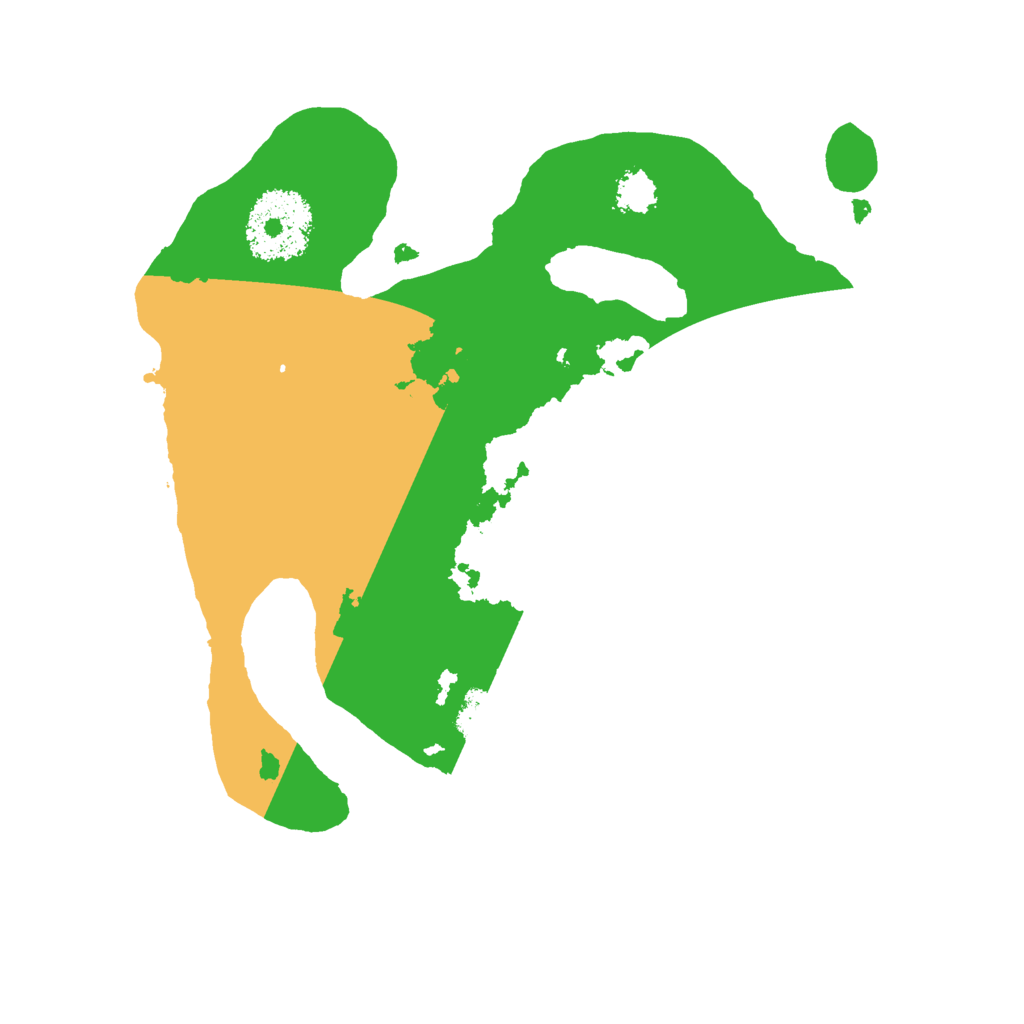 Biome Rust Map: Procedural Map, Size: 2250, Seed: 2169