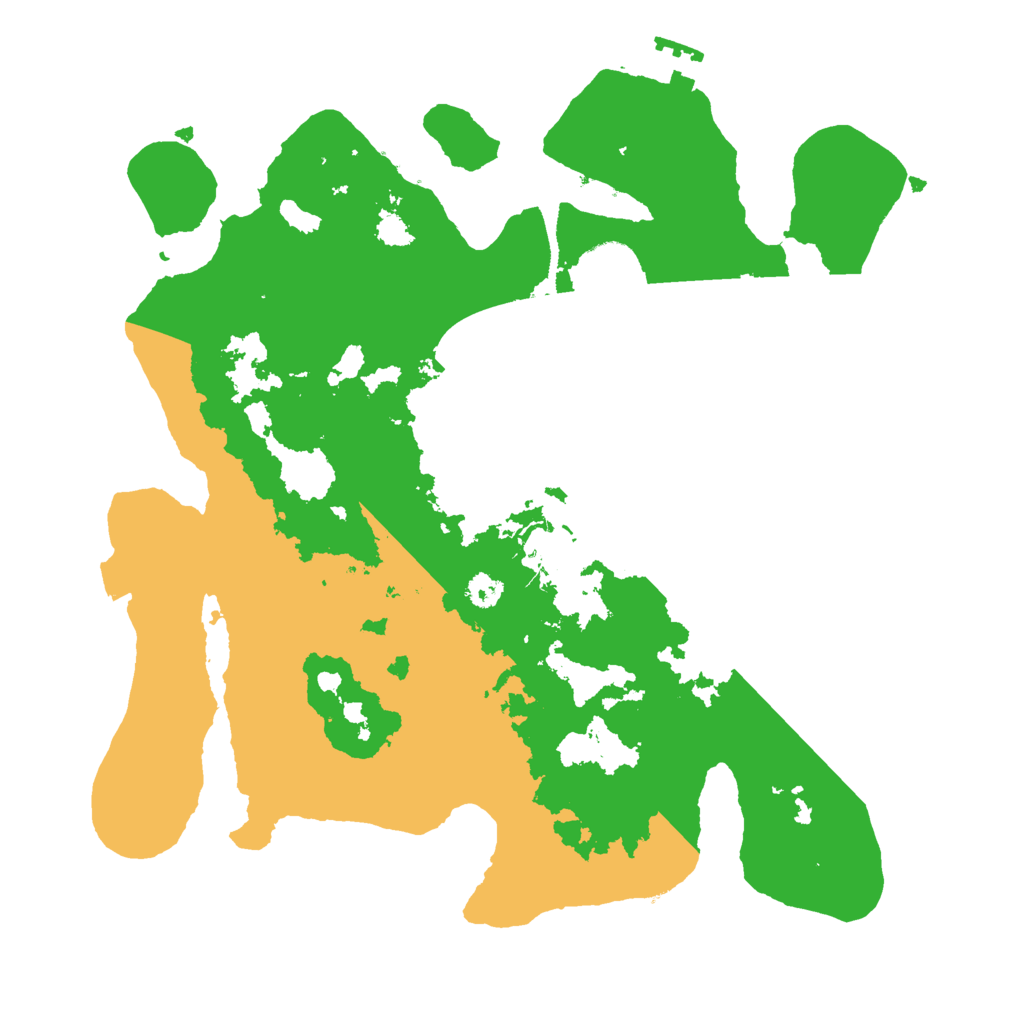 Biome Rust Map: Procedural Map, Size: 3000, Seed: 77745
