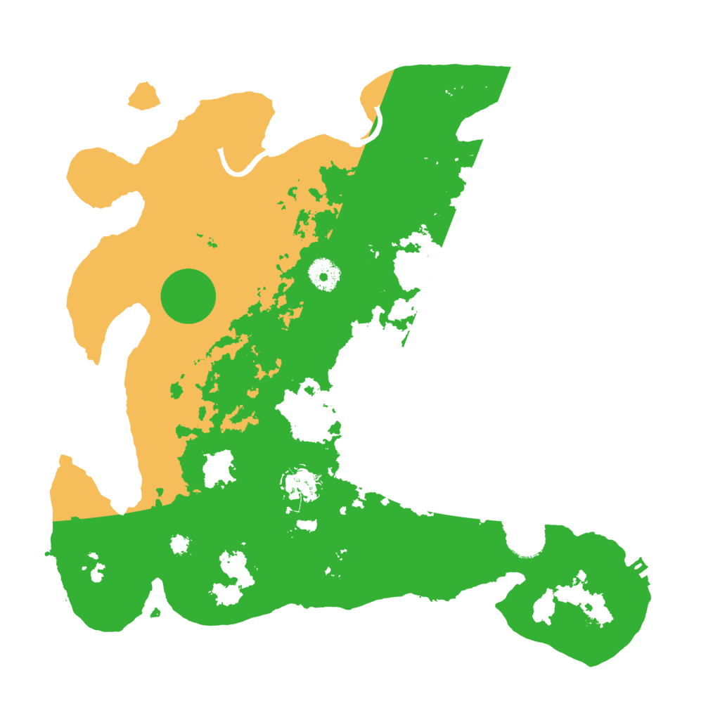 Biome Rust Map: Procedural Map, Size: 3450, Seed: 6509456