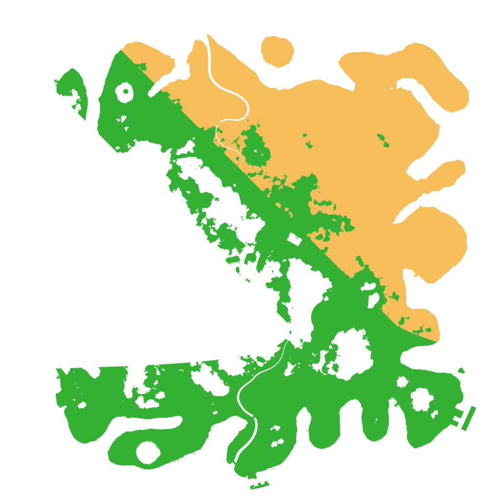 Biome Rust Map: Procedural Map, Size: 3977, Seed: 103620