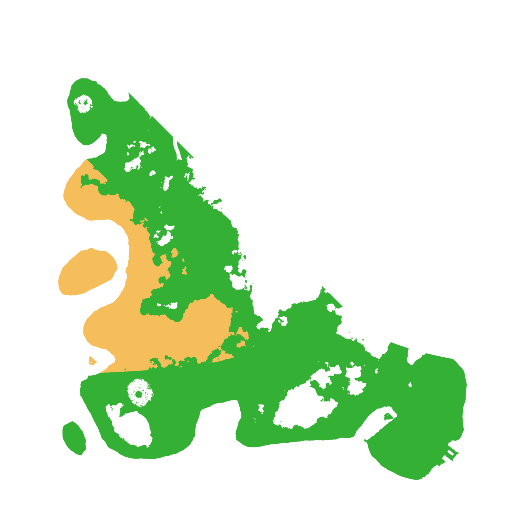 Biome Rust Map: Procedural Map, Size: 3000, Seed: 2008095995