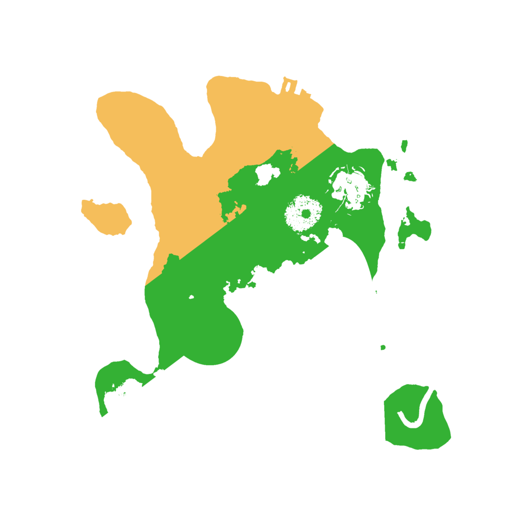 Biome Rust Map: Procedural Map, Size: 2250, Seed: 63456737