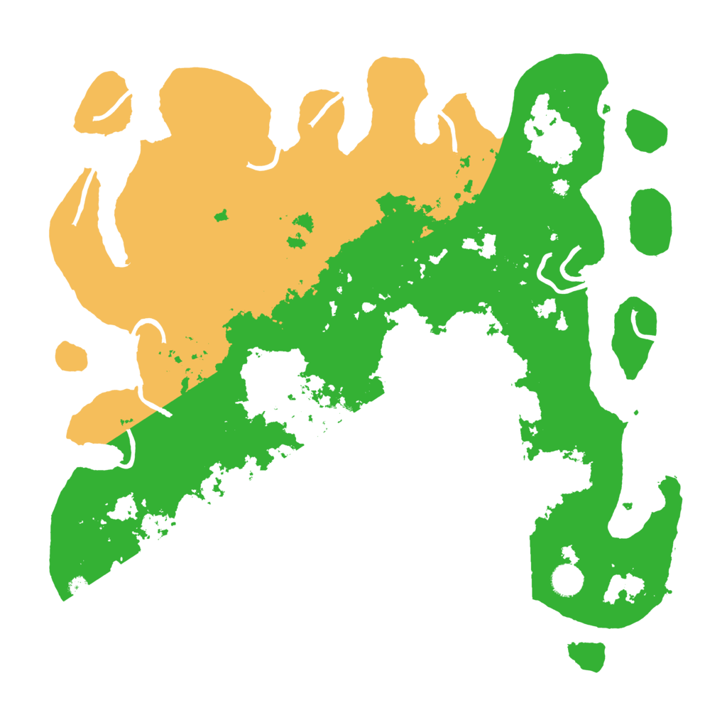 Biome Rust Map: Procedural Map, Size: 4000, Seed: 46874