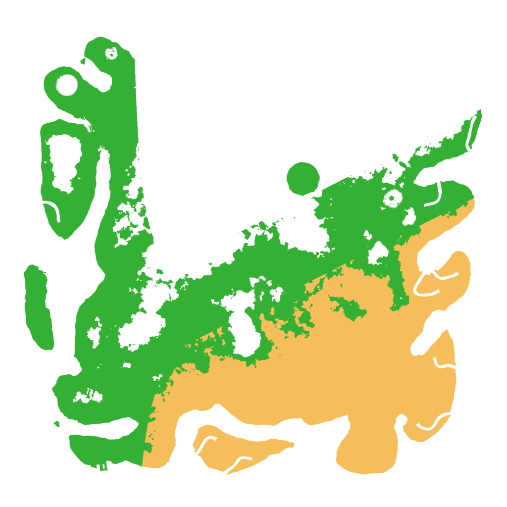 Biome Rust Map: Procedural Map, Size: 4200, Seed: 690985384