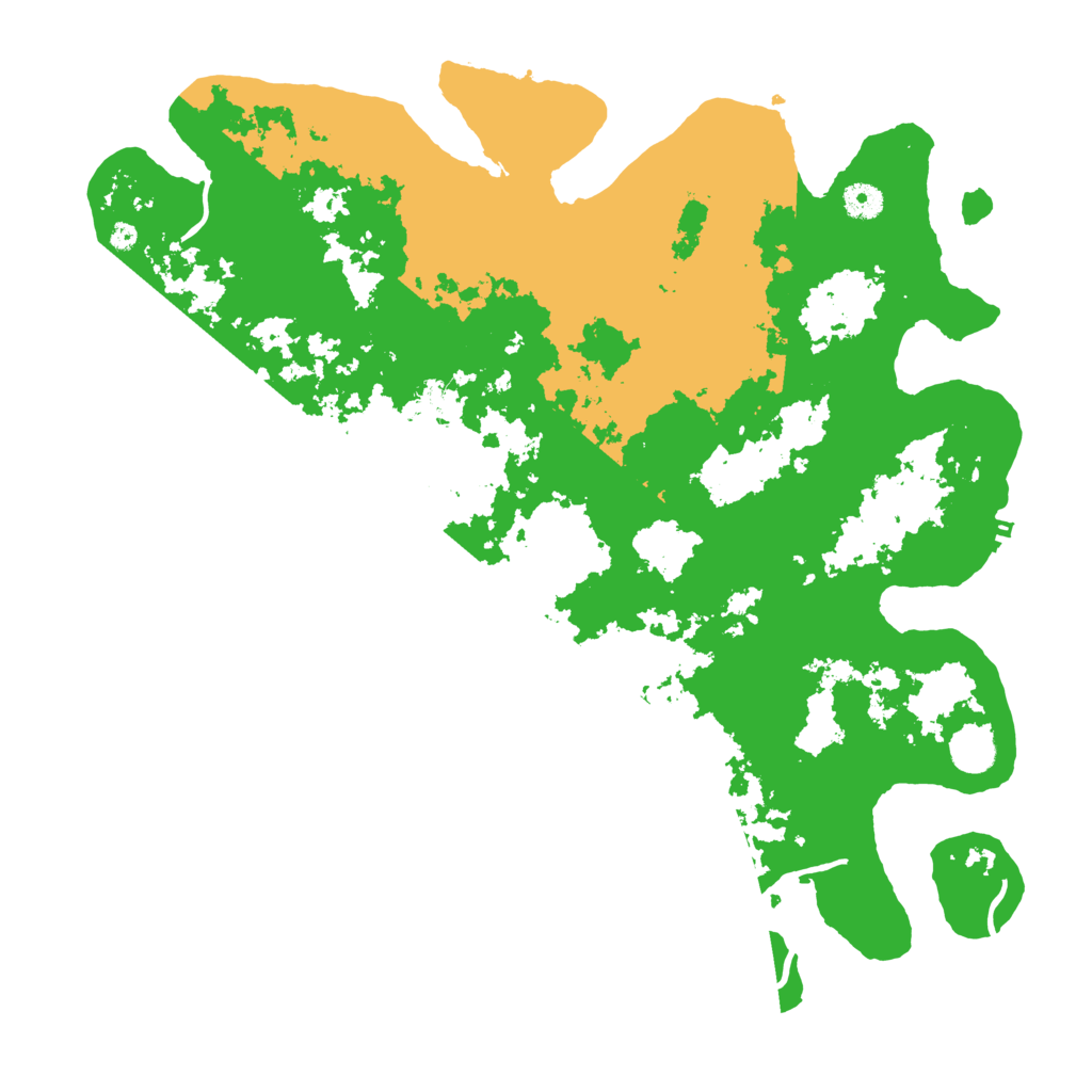 Biome Rust Map: Procedural Map, Size: 4300, Seed: 76325283