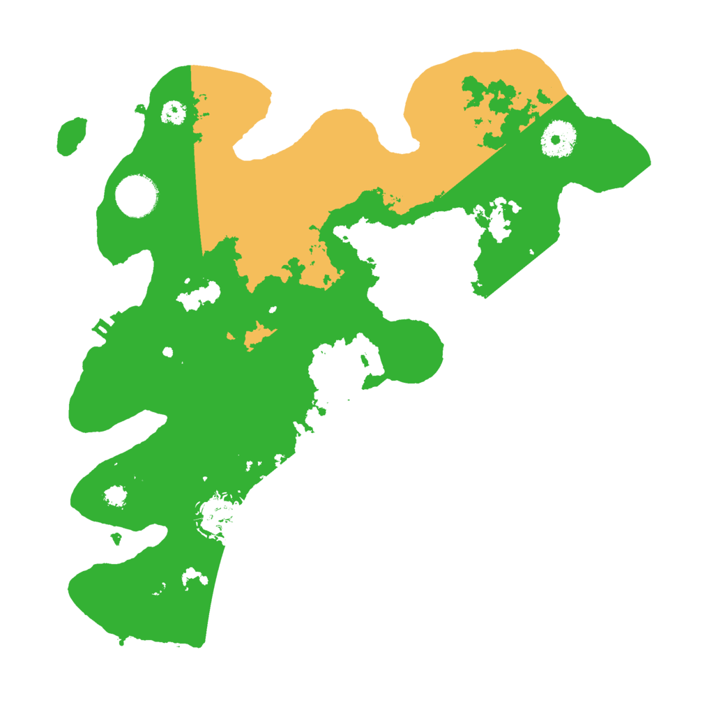 Biome Rust Map: Procedural Map, Size: 3000, Seed: 555678154