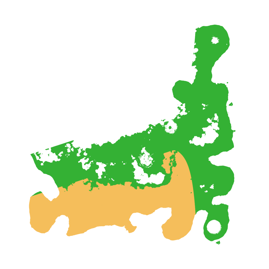 Biome Rust Map: Procedural Map, Size: 3400, Seed: 78640640