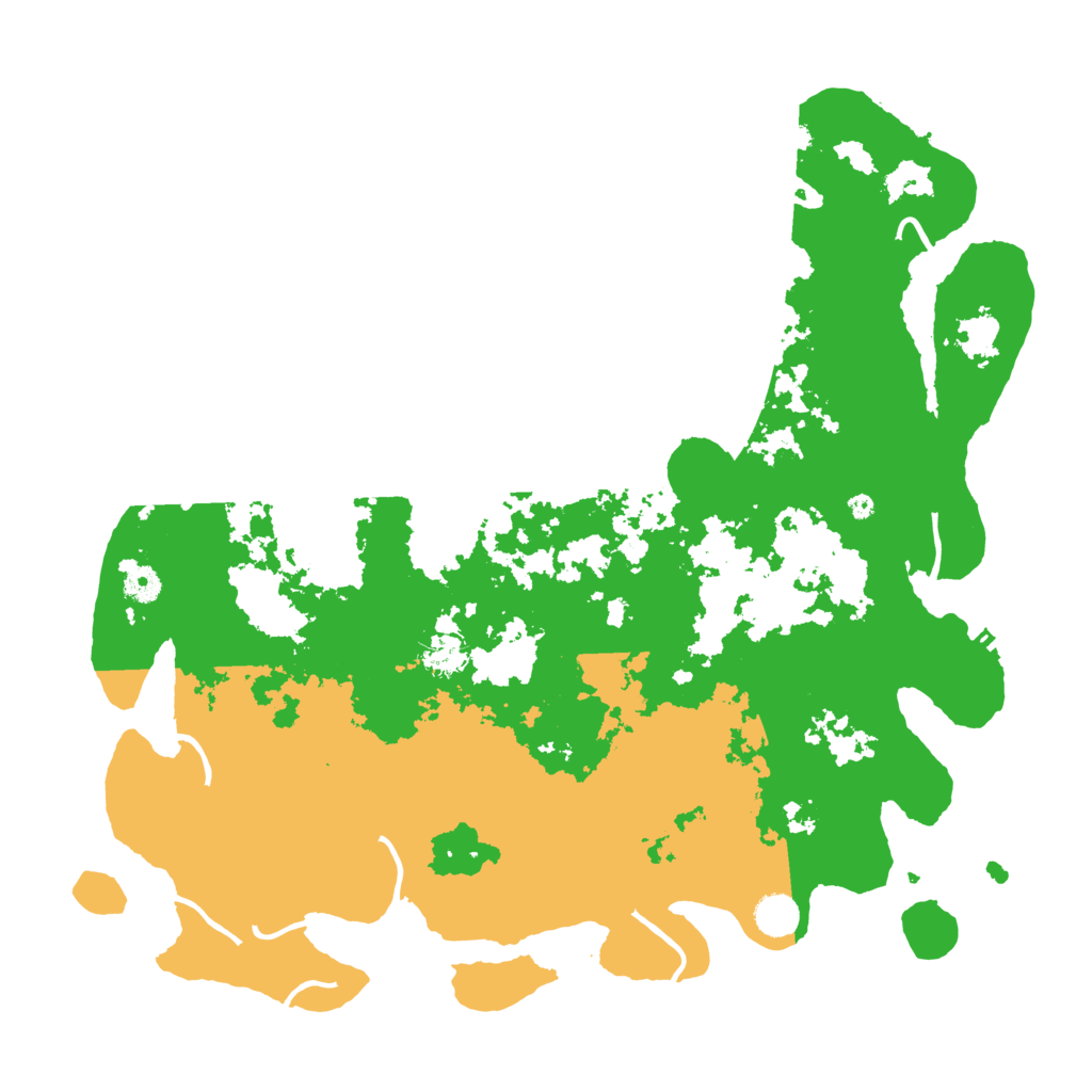 Biome Rust Map: Procedural Map, Size: 4500, Seed: 43249192