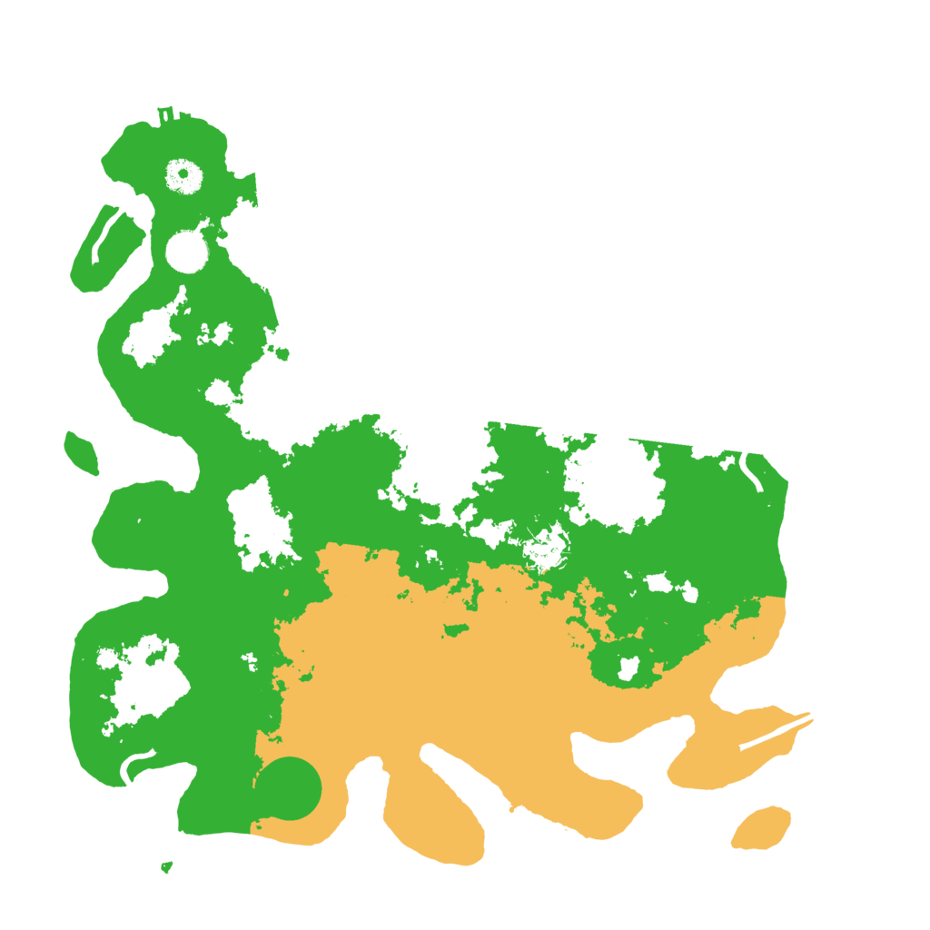 Biome Rust Map: Procedural Map, Size: 3850, Seed: 59592820