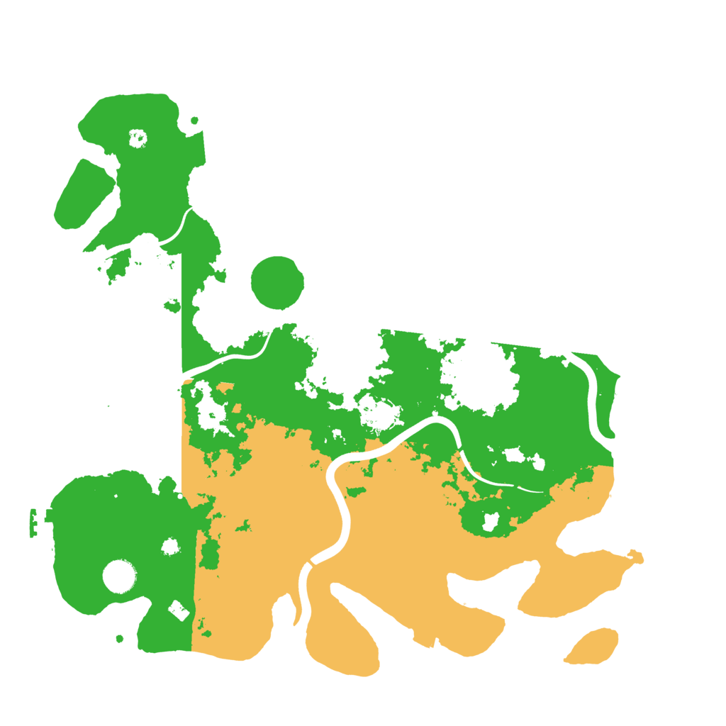 Biome Rust Map: Procedural Map, Size: 3850, Seed: 59592820