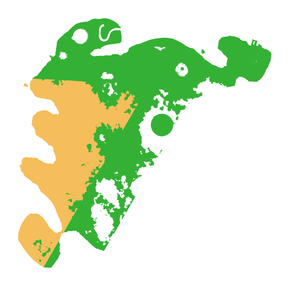 Biome Rust Map: Procedural Map, Size: 3500, Seed: 1361085821