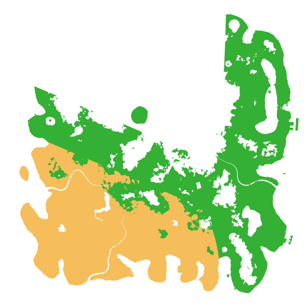Biome Rust Map: Procedural Map, Size: 5000, Seed: 19112002