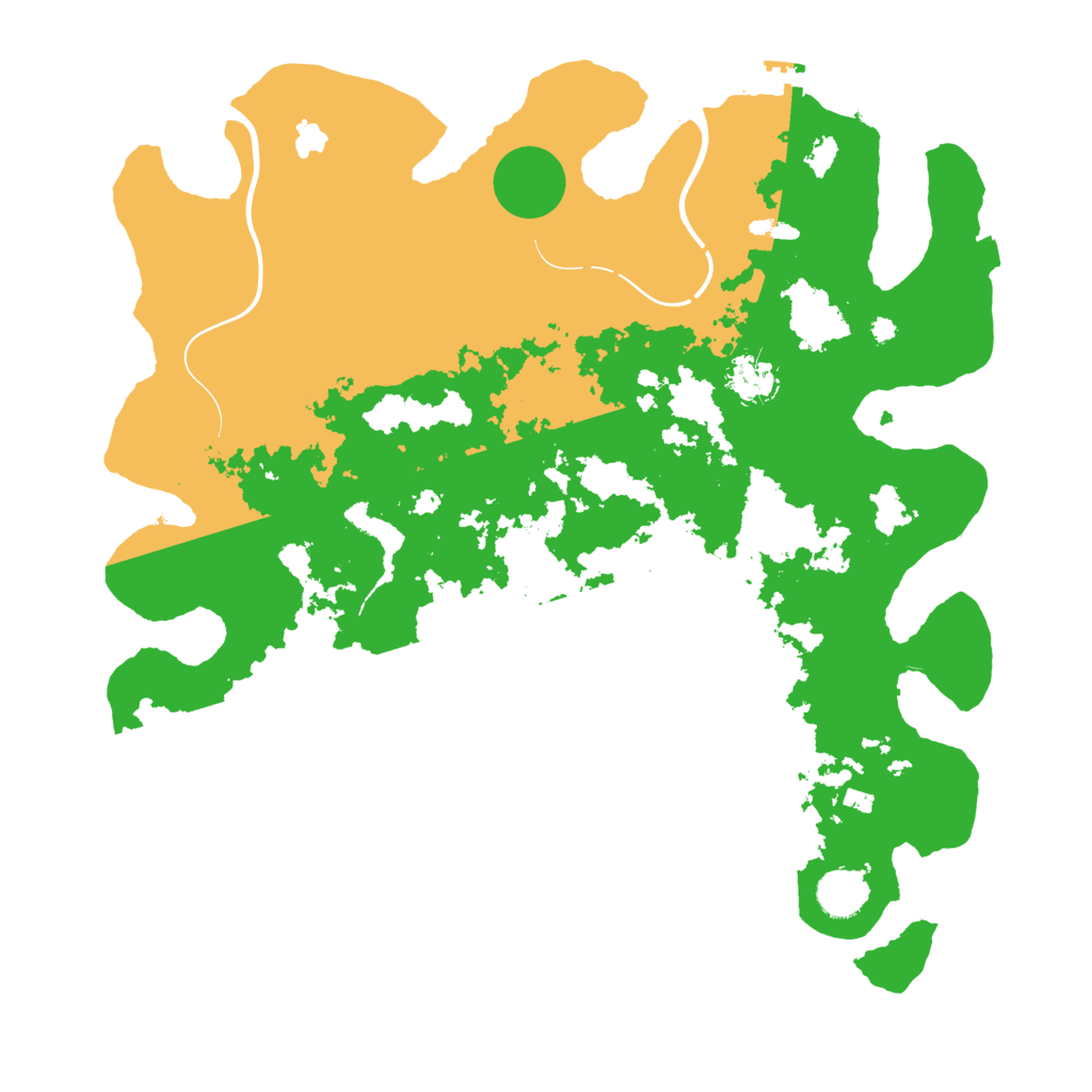 Biome Rust Map: Procedural Map, Size: 4000, Seed: 479400744
