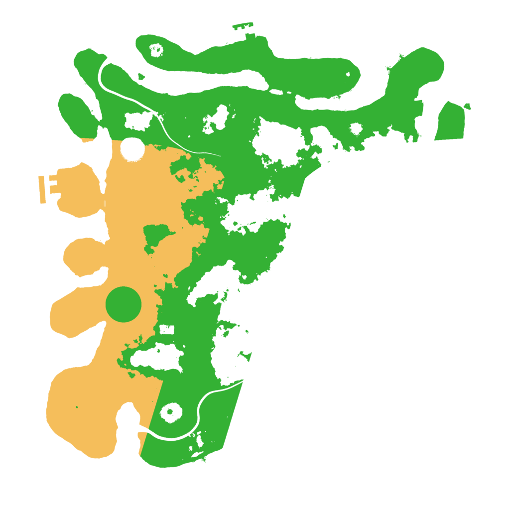 Biome Rust Map: Procedural Map, Size: 3750, Seed: 941502936