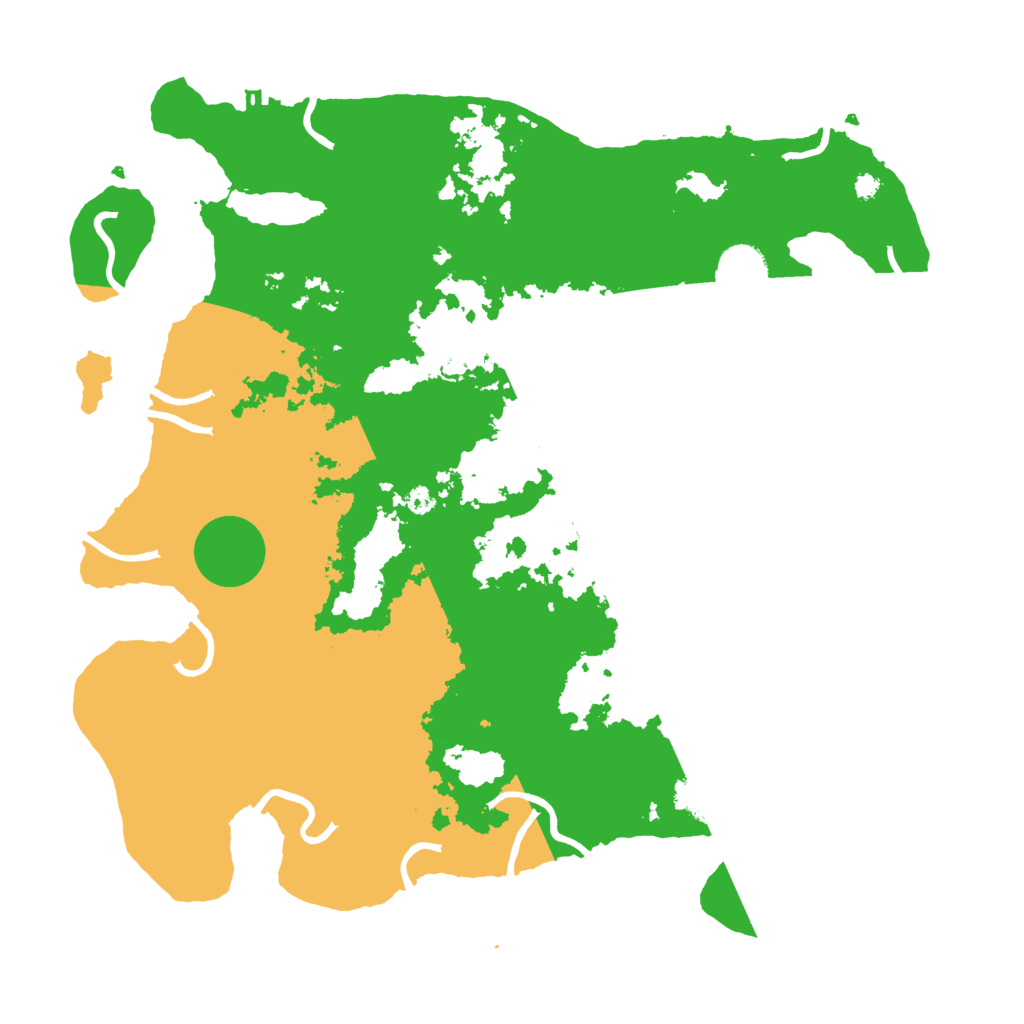Biome Rust Map: Procedural Map, Size: 3800, Seed: 202305202