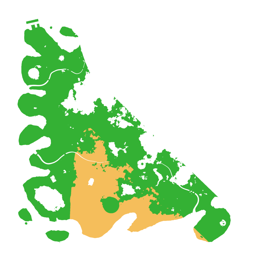 Biome Rust Map: Procedural Map, Size: 4250, Seed: 1402516124