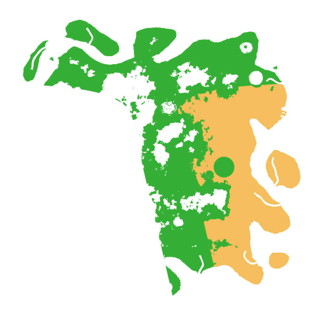 Biome Rust Map: Procedural Map, Size: 4000, Seed: 218962