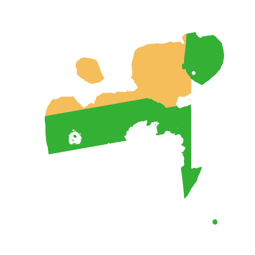 Biome Rust Map: Procedural Map, Size: 2000, Seed: 304978949