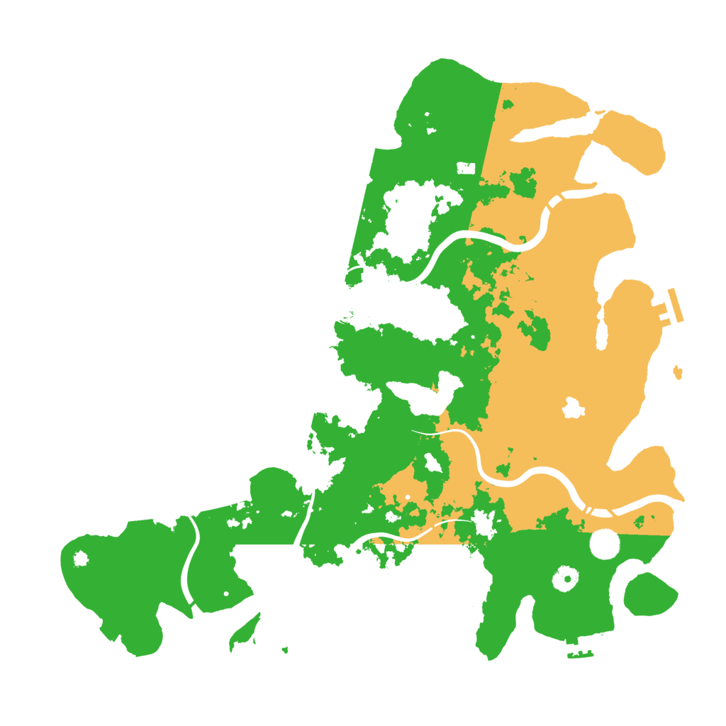 Biome Rust Map: Procedural Map, Size: 4250, Seed: 1693418