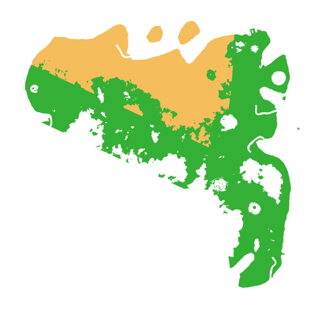 Biome Rust Map: Procedural Map, Size: 4000, Seed: 9990091