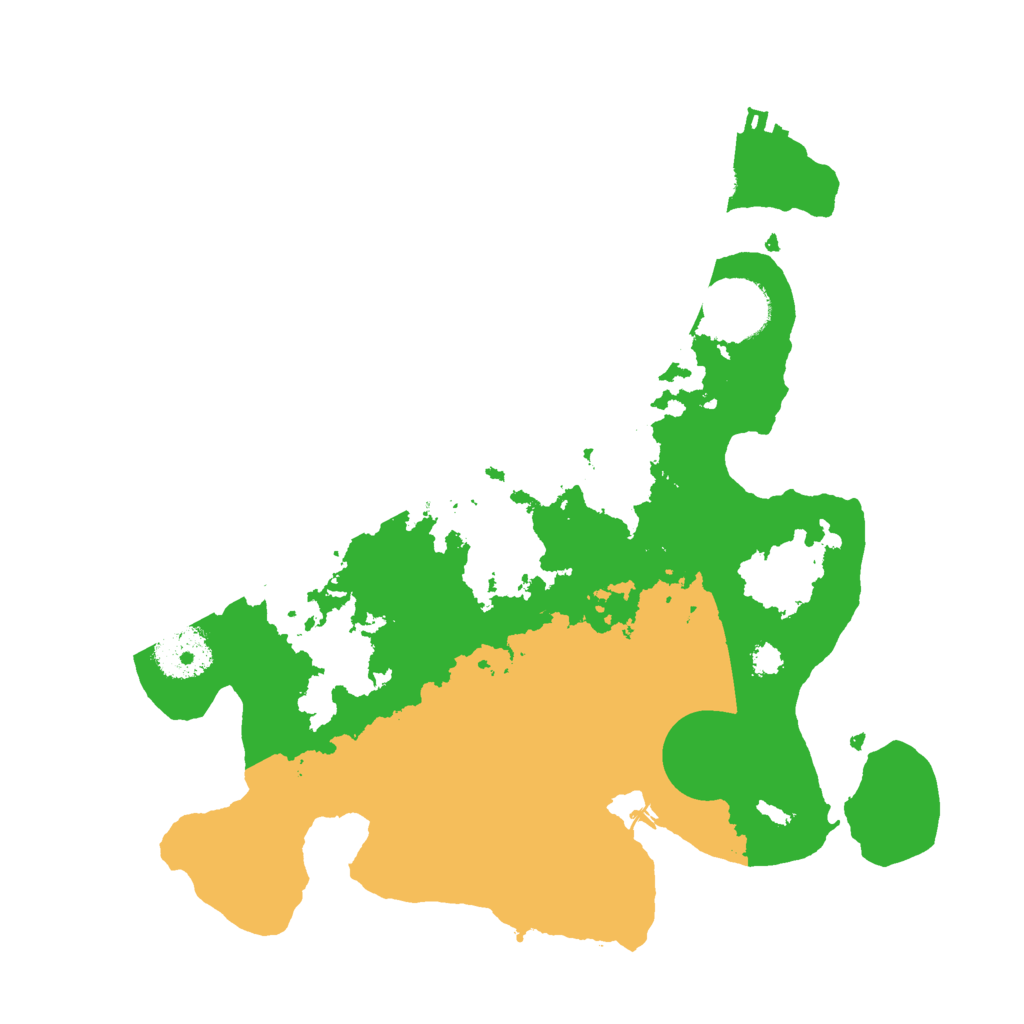 Biome Rust Map: Procedural Map, Size: 3000, Seed: 457126
