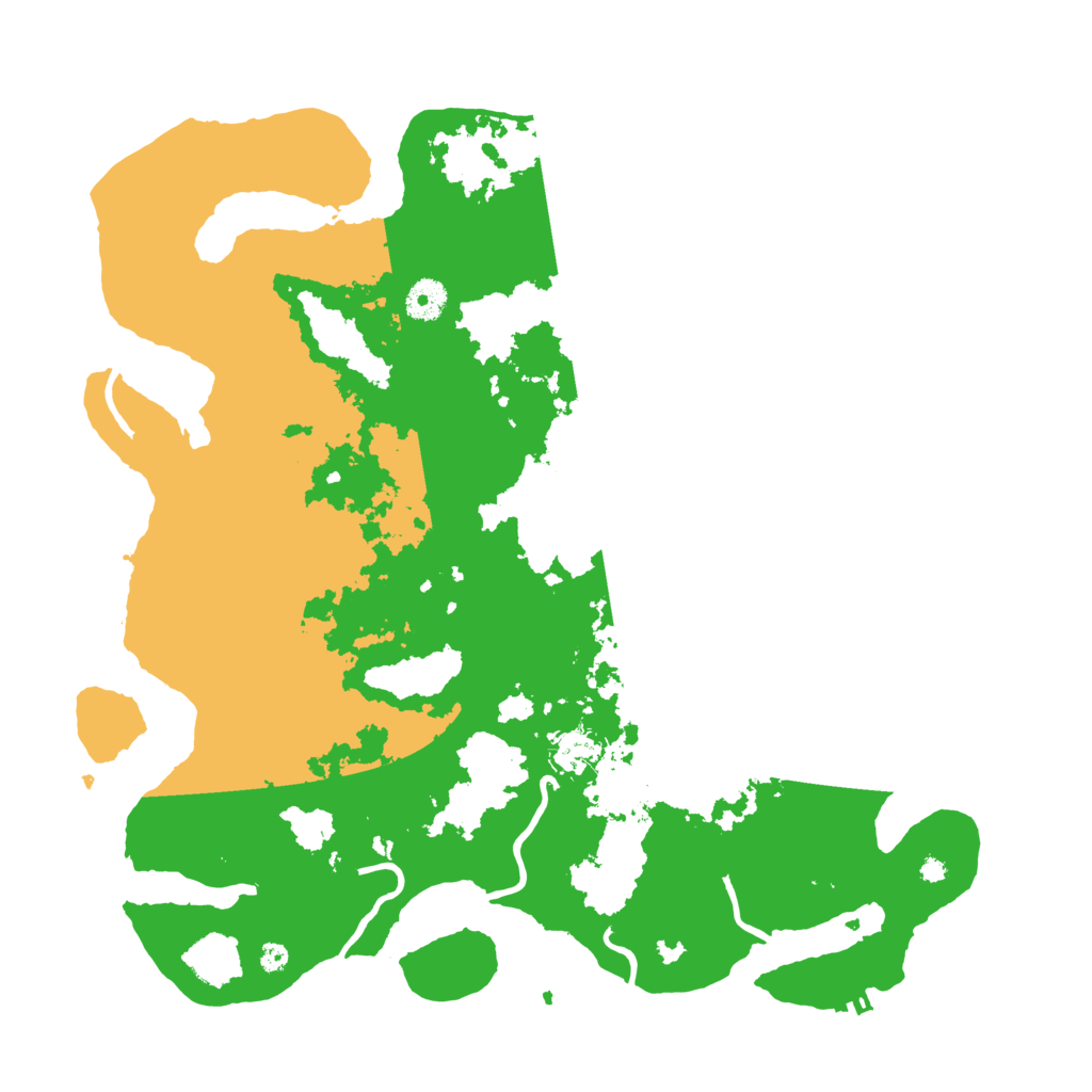 Biome Rust Map: Procedural Map, Size: 4000, Seed: 63752885