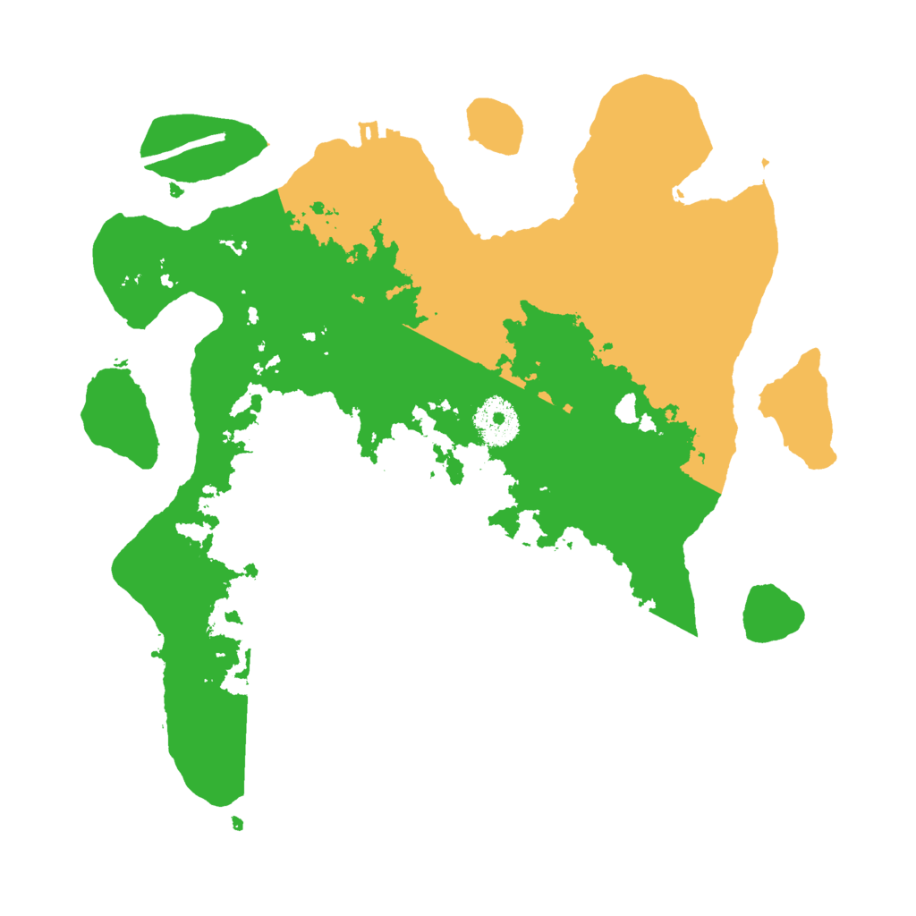 Biome Rust Map: Procedural Map, Size: 3000, Seed: 806149827