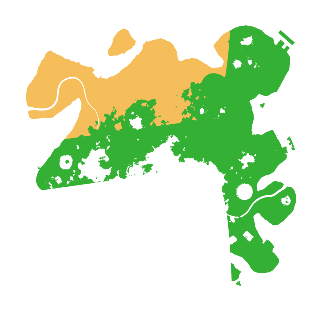 Biome Rust Map: Procedural Map, Size: 3400, Seed: 80056769