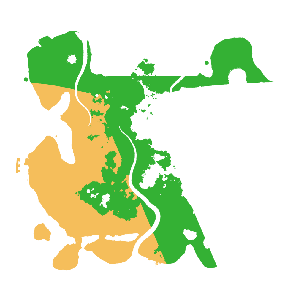 Biome Rust Map: Procedural Map, Size: 3000, Seed: 4260153