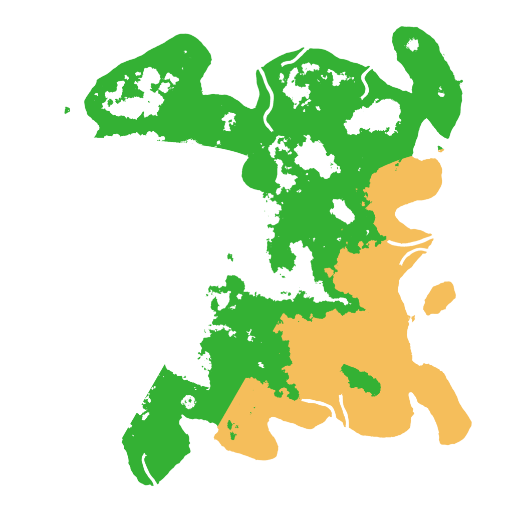 Biome Rust Map: Procedural Map, Size: 3850, Seed: 49659221
