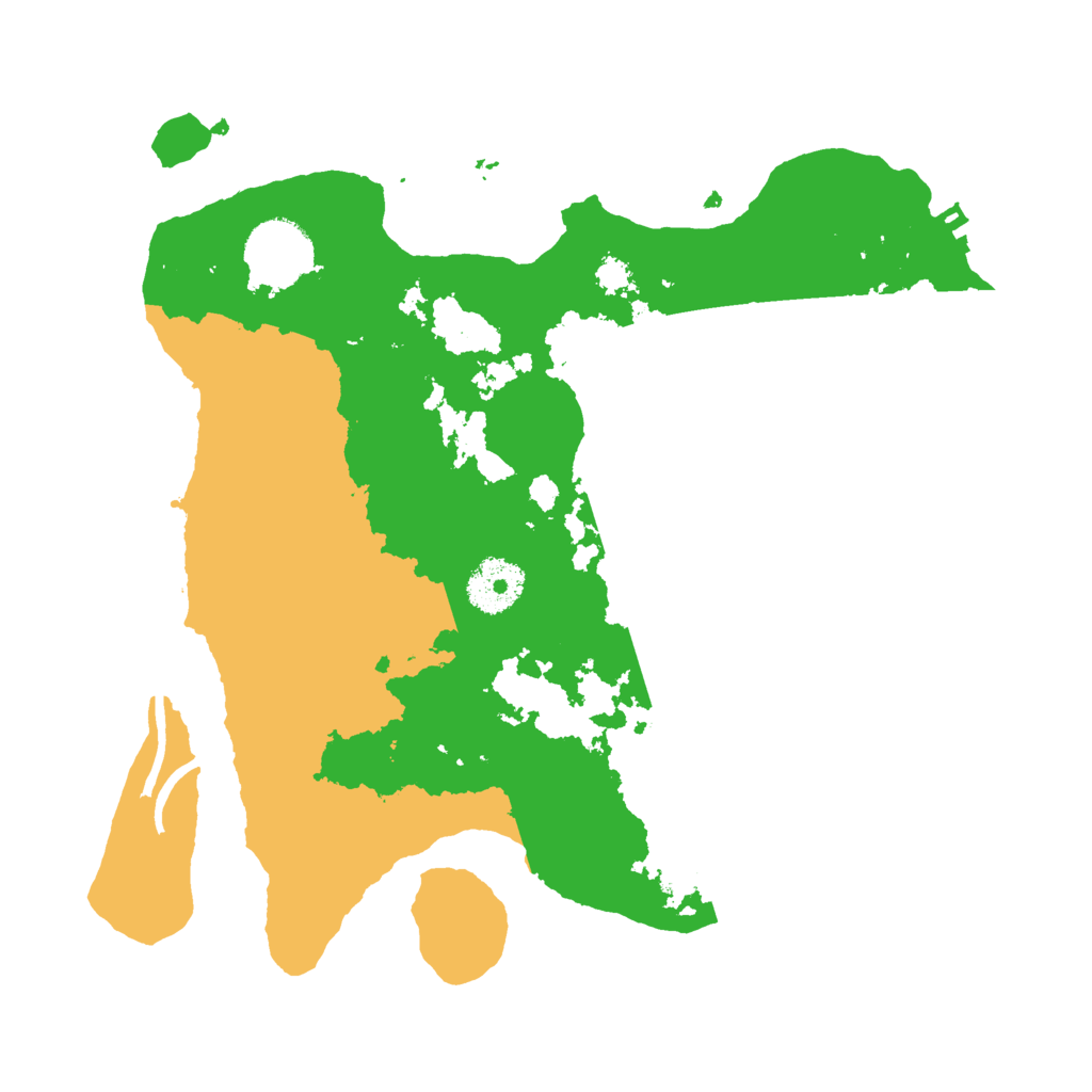 Biome Rust Map: Procedural Map, Size: 3000, Seed: 4332