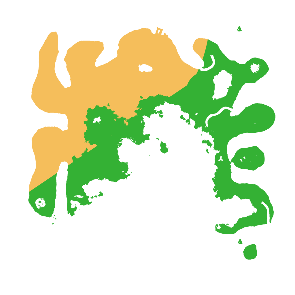 Biome Rust Map: Procedural Map, Size: 3000, Seed: 873