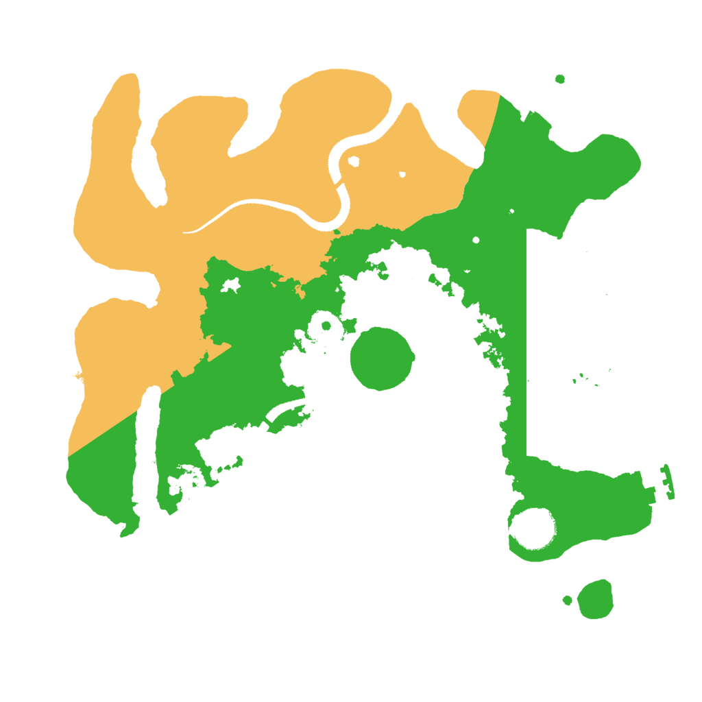 Biome Rust Map: Procedural Map, Size: 3000, Seed: 873